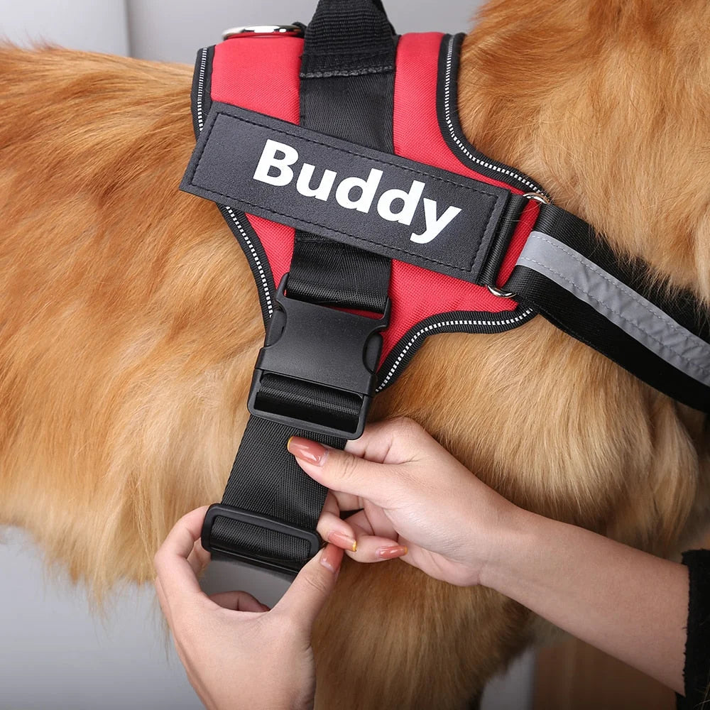 No-Pull Adjustable Dog Harness
