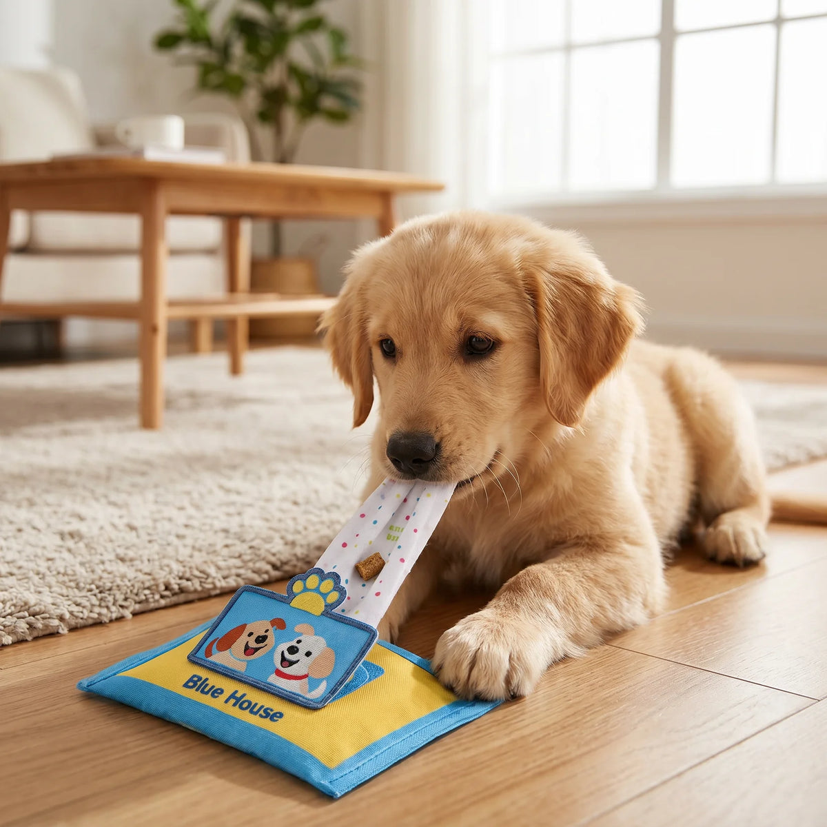 Interactive Squeaky Dog Toy