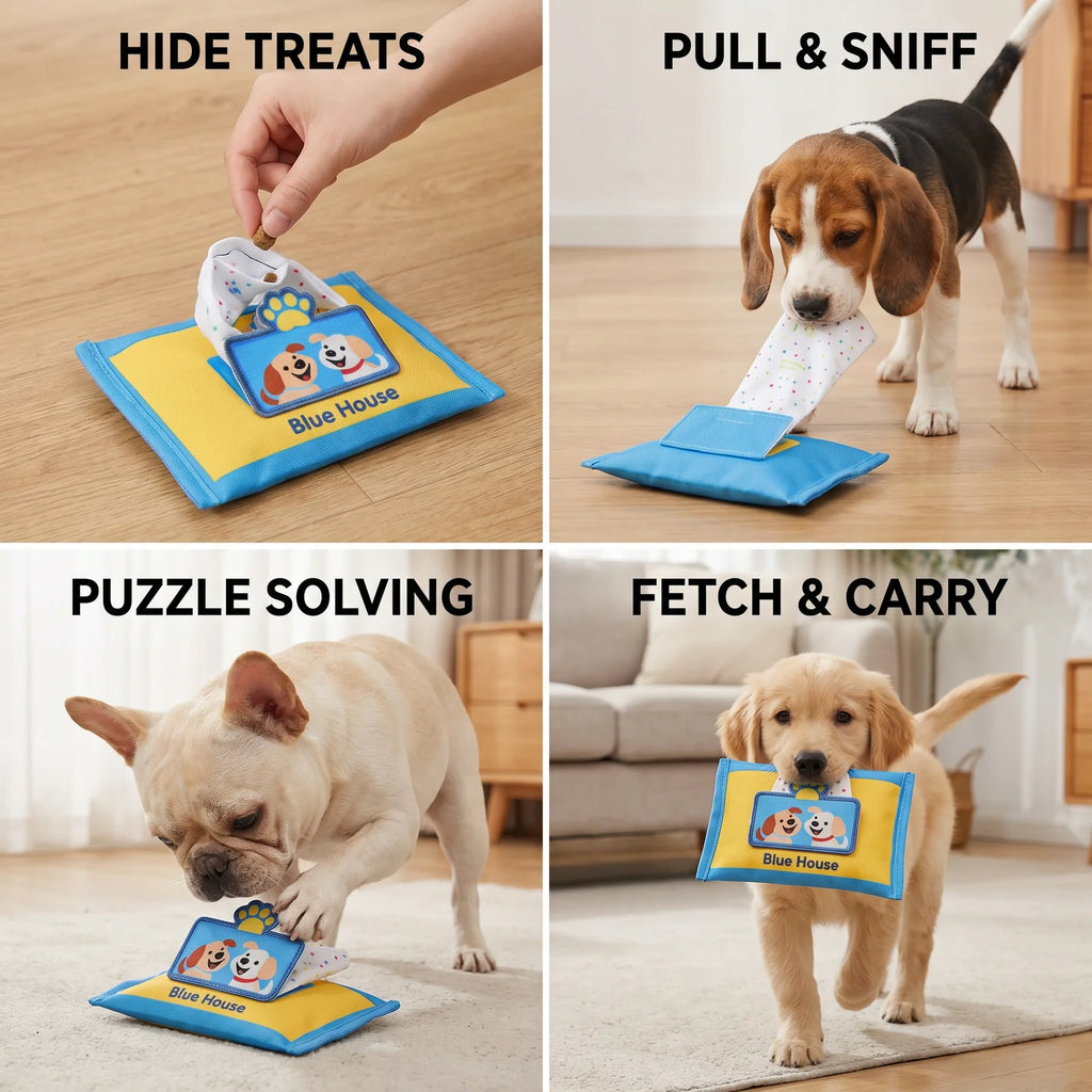 Interactive Squeaky Dog Toy